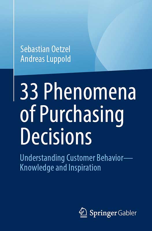 33 Phenomena of Purchasing Decisions – Book Cover